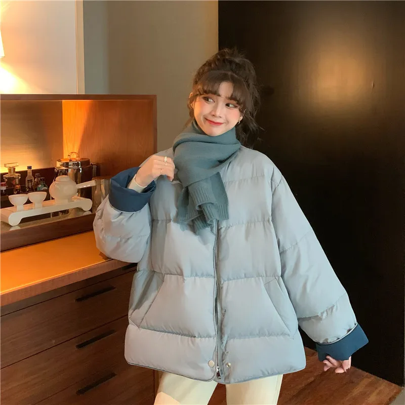 

Solid Oversize Winter Jacket Casual Warm Cozy High Quality Padded Quilted Coat Women Winter Clothes Y2kTrending Products