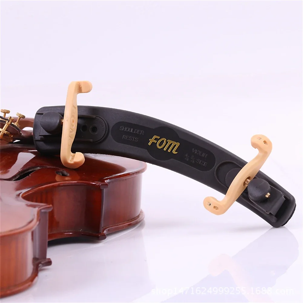 Padded Violin Shoulder Rest Support Accessory Adjustable Black Comfortable Curved For 1/8 1/4 3/4 4/4 Violins Part Plastic
Padded Violin Shoulder Rest Support Accessory Adjustable Black Comfortable Curved For 1/8 1/4 3/4 4/4 Violins Part Plastic