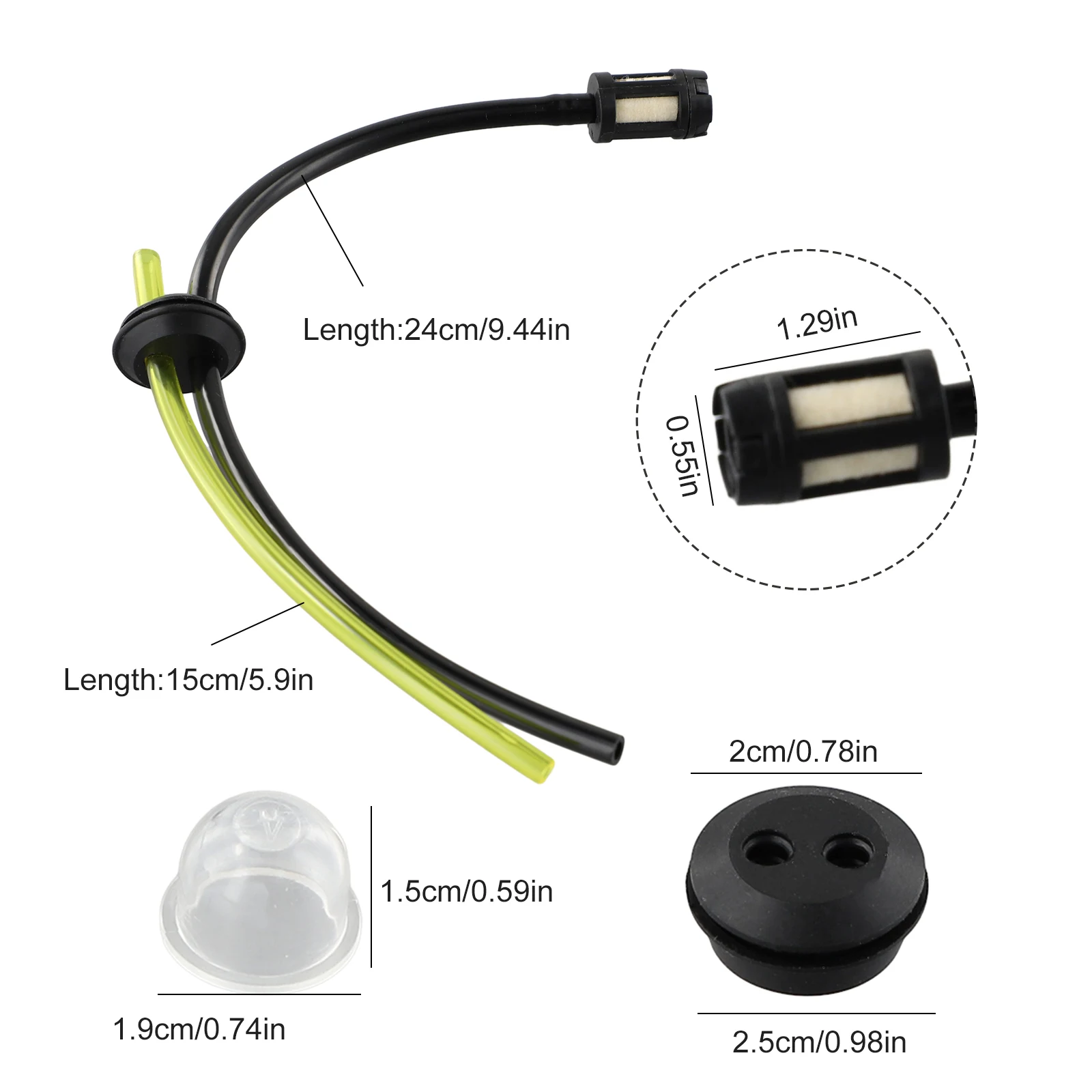 Replacements Fuel HosesStrimmer Grass Trimmer Brush Cutter Tube Tank Gasoline Filter For Chainsaw Parts Pipe Oil Pipe Lawnmower
Replacements Fuel HosesStrimmer Grass Trimmer Brush Cutter Tube Tank Gasoline Filter For Chainsaw Parts Pipe Oil Pipe Lawnmower