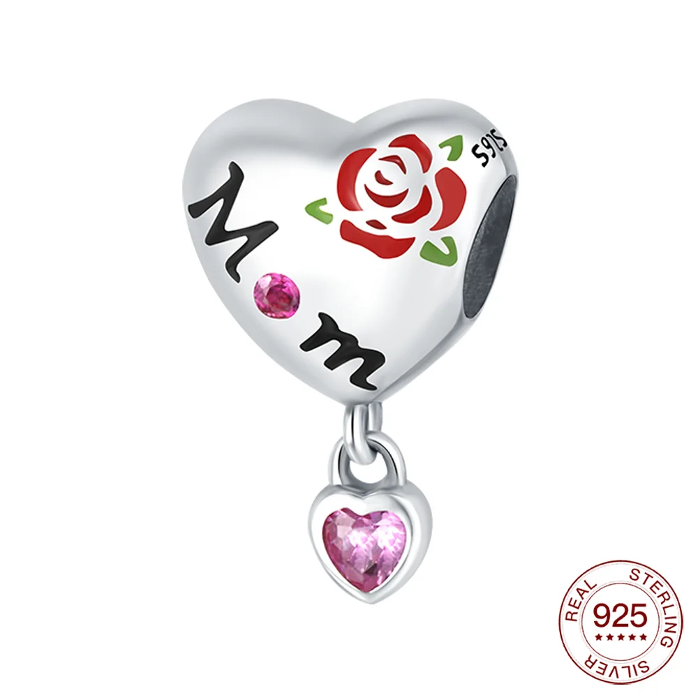 

Серебряная 925 Настоящая сертифицированная Роза для мам, фотосессия, подарок на день Святого Валентина и Рождество с бесплатной доставкой