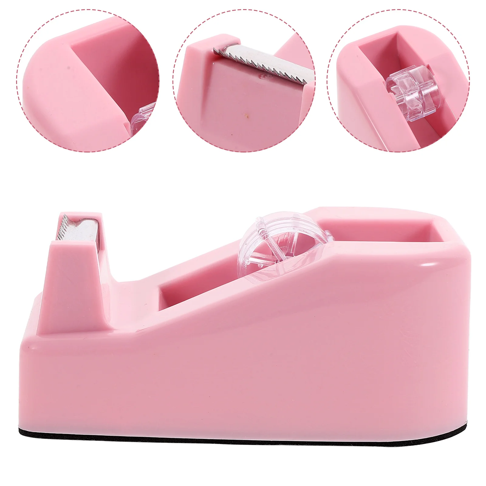 

Маленький держатель для ленты макарон, креативная настольная упаковка для офисной машины (розовый цвет вишни), милые держатели
