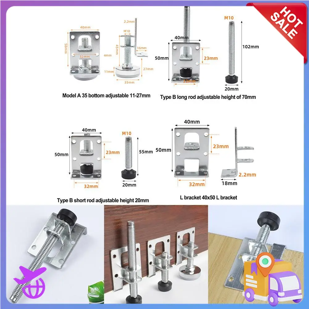 Furniture Leveling Feet For Cabinet Cupboard Table Workbench Steel Leveler Heavy Duty Leveling Feet Adjustable Leveler Hardware
Furniture Leveling Feet For Cabinet Cupboard Table Workbench Steel Leveler Heavy Duty Leveling Feet Adjustable Leveler Hardware