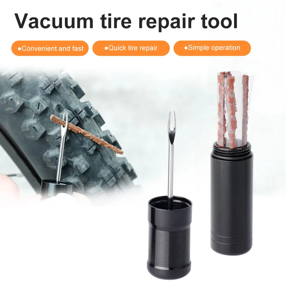 Bicycle Tubeless Tire Repair Tool Tyre Drill Puncture for Urgent Glue Free Service Repair Optional 5PCS Rubber Stripes Repair
Bicycle Tubeless Tire Repair Tool Tyre Drill Puncture for Urgent Glue Free Service Repair Optional 5PCS Rubber Stripes Repair