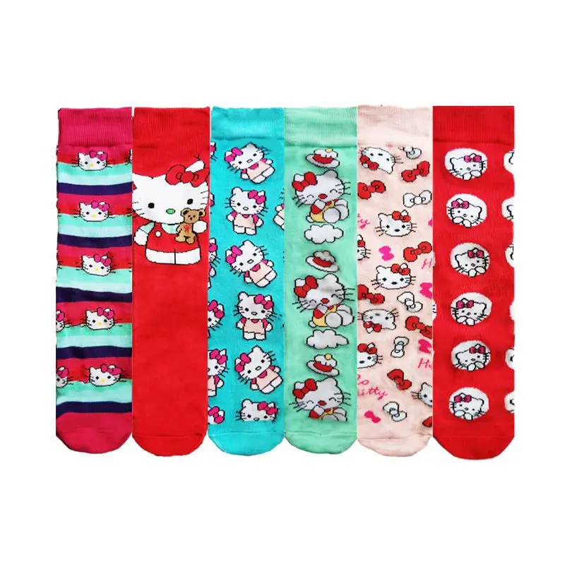 Kawaii Sanrio длинные носки Hello Kittys Y2K милые Мультяшные аниме удобные дышащие спортивные носки для студентов игрушки подарки
Kawaii Sanrio длинные носки Hello Kittys Y2K милые Мультяшные аниме удобные дышащие спортивные носки для студентов игрушки подарки