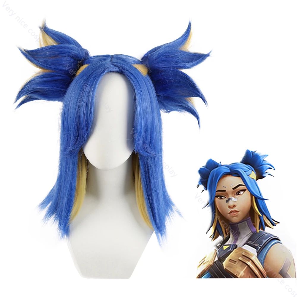 Game Valorant Neon Cosplay Wig Short Blue Cosplay Wigs Heat Resistant Synthetic Hair Halloween Role Play Wig with Free Wig Cap
Game Valorant Neon Cosplay Wig Short Blue Cosplay Wigs Heat Resistant Synthetic Hair Halloween Role Play Wig with Free Wig Cap