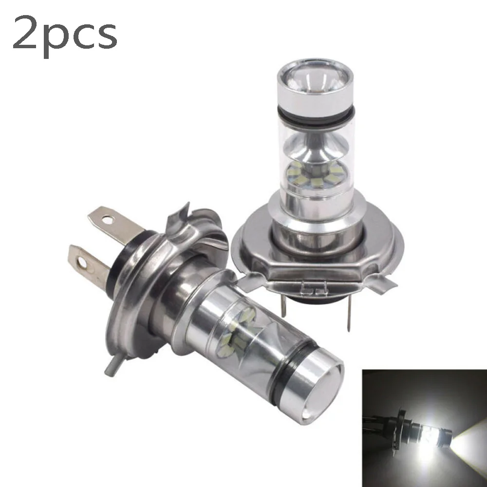 2PCS Cars H4 8000K High/Low Beam 20-LED Fog Light Driving DRL Bulbs White Lamp Automobiles Headlight Bulb Accessories
2PCS Cars H4 8000K High/Low Beam 20-LED Fog Light Driving DRL Bulbs White Lamp Automobiles Headlight Bulb Accessories