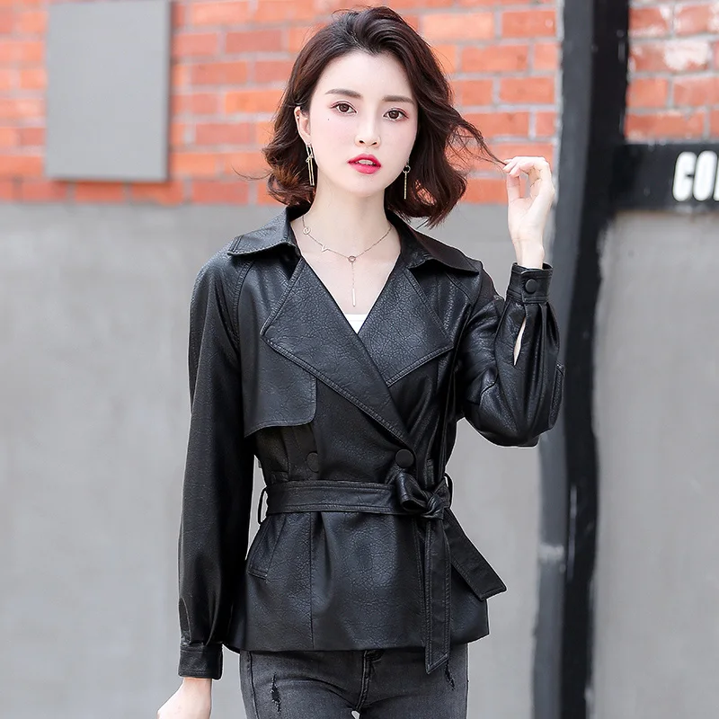 HIGH STREET Women Classic Designer Sheep Leather Blazer 2024 Spring Autumn Slim Double Breasted Sash Jacket Short Sheepskin Coat
HIGH STREET Women Classic Designer Sheep Leather Blazer 2024 Spring Autumn Slim Double Breasted Sash Jacket Short Sheepskin Coat