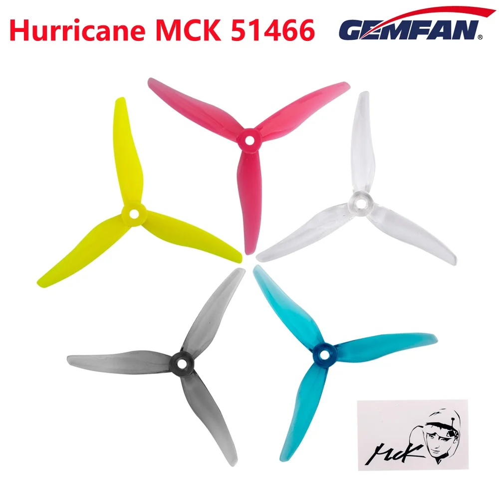 12 пар (12CW + 12CCW) Gemfan Hurricane MCK 51466 5-дюймовый 3-лопастной Пропеллер для ПК для радиоуправляемых FPV Фристайл 5-дюймовых гоночных дронов DIY запчасти
12 пар (12CW + 12CCW) Gemfan Hurricane MCK 51466 5-дюймовый 3-лопастной Пропеллер для ПК для радиоуправляемых FPV Фристайл 5-дюймовых гоночных дронов DIY запчасти