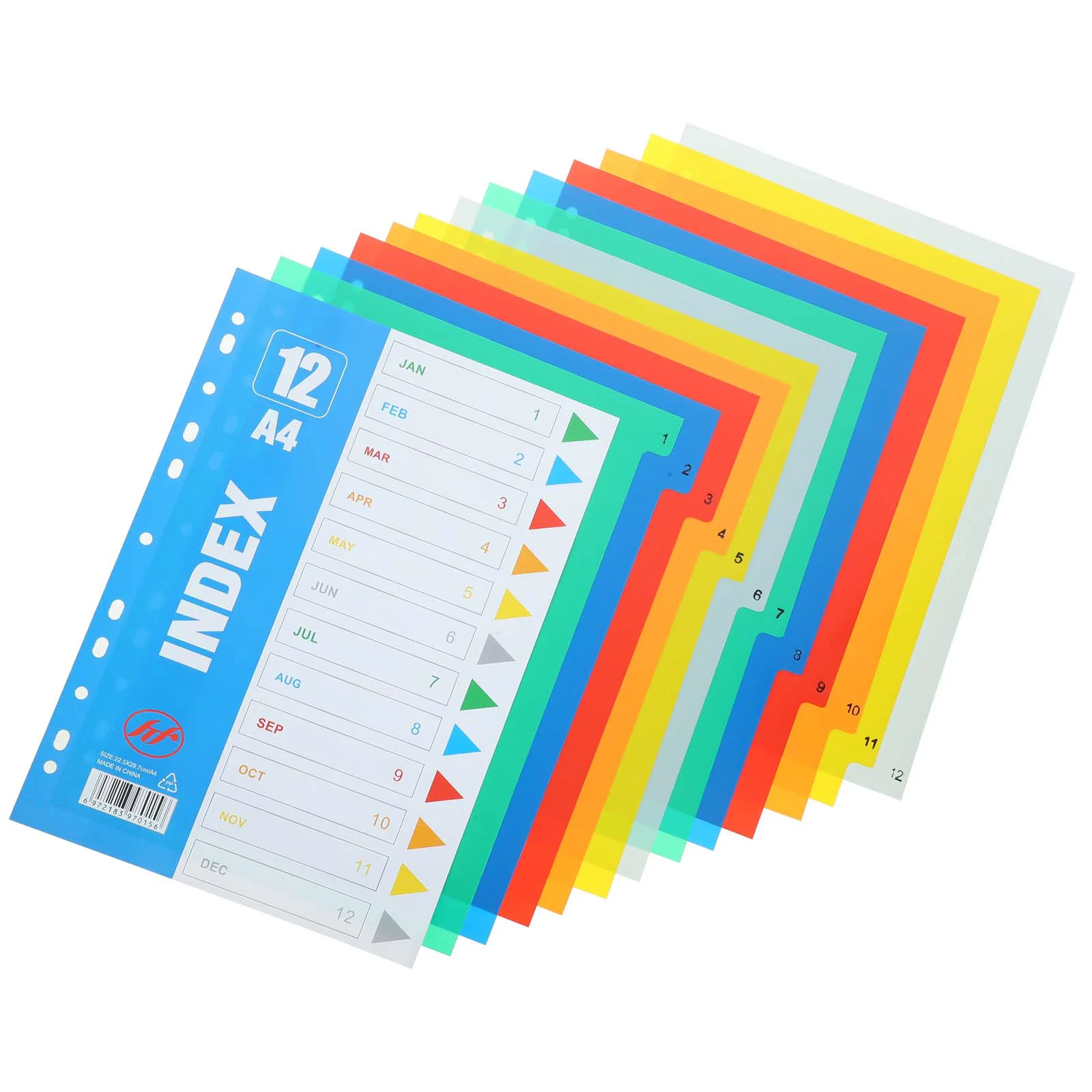 Binder Index Separator Page Separators A4 Soft Dividers Tabs Loose-leaf Markers File Notebook
Binder Index Separator Page Separators A4 Soft Dividers Tabs Loose-leaf Markers File Notebook