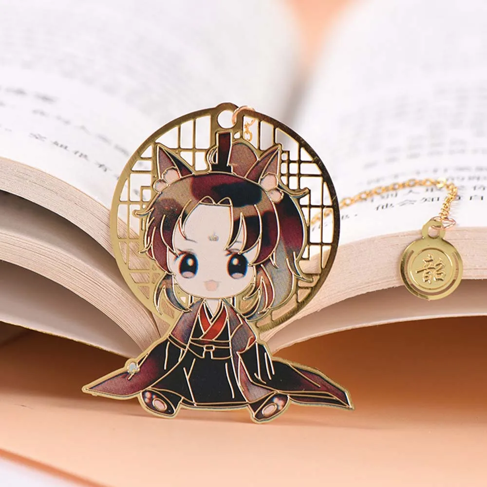 Tassel Student Gift Xie Lian Pagination Mark Hollow Fringed Metal Stationery Book Markers Tian Guan Ci Fu Bookmark
Tassel Student Gift Xie Lian Pagination Mark Hollow Fringed Metal Stationery Book Markers Tian Guan Ci Fu Bookmark