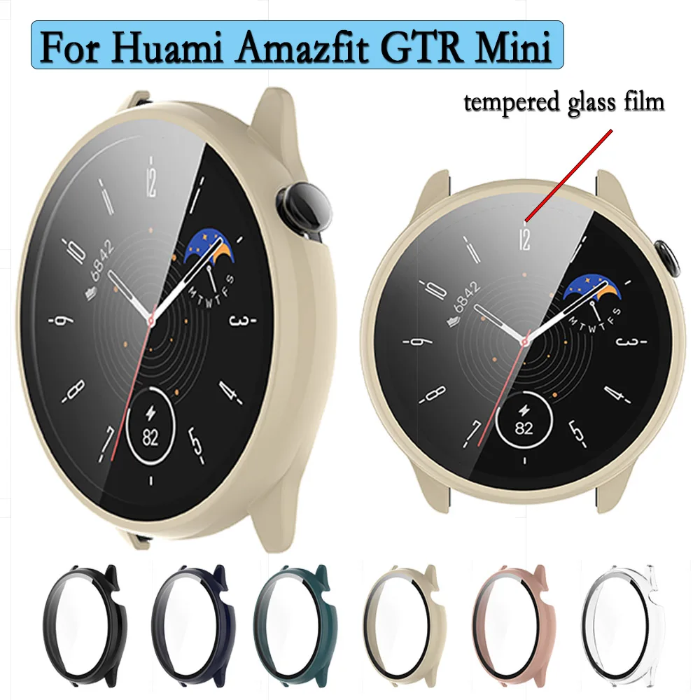 For Huami Amazfit GTR Mini Full Coverage PC Hard Case Cover With High-quality Tempered Glass Screen Protector Film
For Huami Amazfit GTR Mini Full Coverage PC Hard Case Cover With High-quality Tempered Glass Screen Protector Film