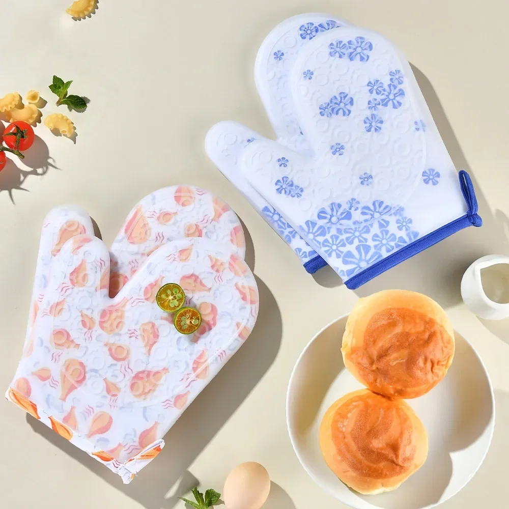 Силиконовые изолированные фотообои с хорошей гибкостью и противоскользящим дизайном, Нескользящие нагревательные перчатки для микроволновой печи, кухонные принадлежности
Силиконовые изолированные фотообои с хорошей гибкостью и противоскользящим дизайном, Нескользящие нагревательные перчатки для микроволновой печи, кухонные принадлежности