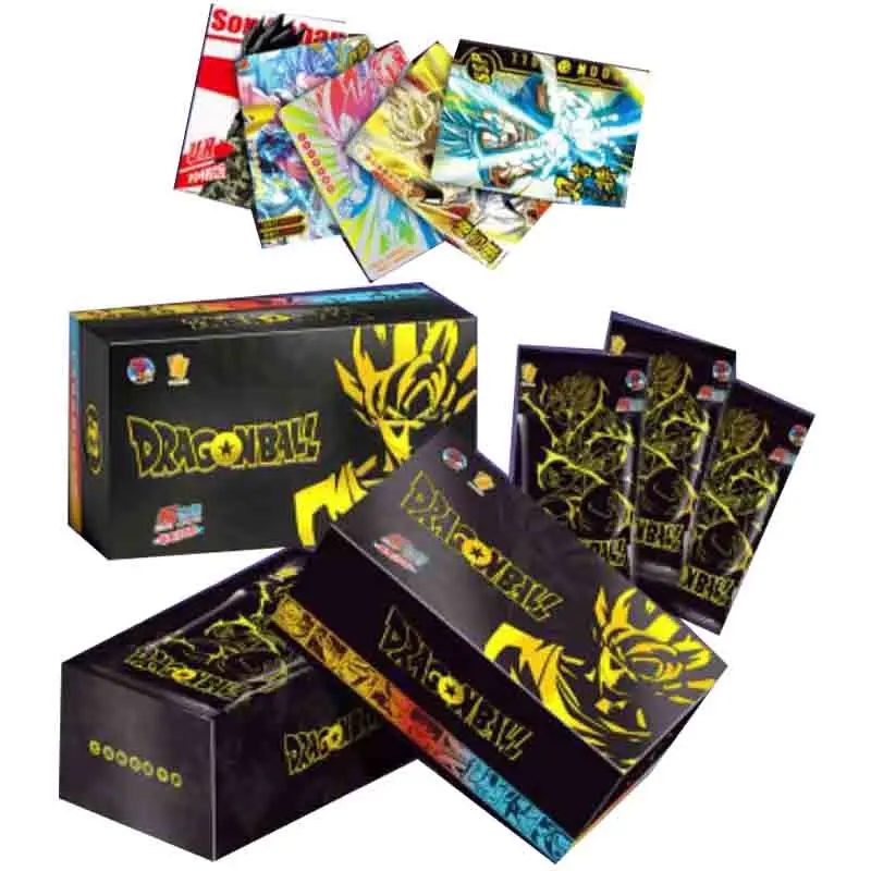 Sayaman 4BOX Dragon Ball Cards Booster Playing Board Games Collection Cards Paper Kids Anime Toys Christmas Gift Table Brinquedo
Sayaman 4BOX Dragon Ball Cards Booster Playing Board Games Collection Cards Paper Kids Anime Toys Christmas Gift Table Brinquedo