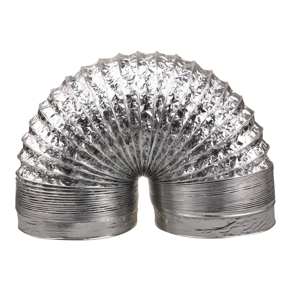 Flexible Dryer Vent Exhaust Duct Hose - 5 Feet Long Aluminum Foil Vent Ducting for Heating, Cooling, and Ventilation
Flexible Dryer Vent Exhaust Duct Hose - 5 Feet Long Aluminum Foil Vent Ducting for Heating, Cooling, and Ventilation