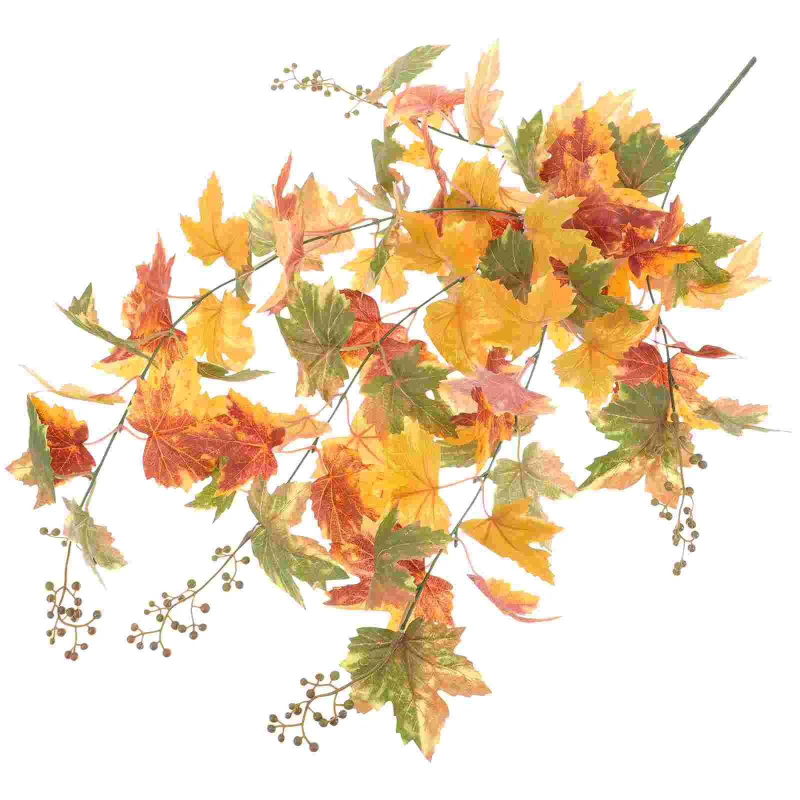 Autumn Wreath Indoor Plants Decor Artificial Maple Leaf Pendant Fall Garland Plastic Party Hanging Fake Vine
Autumn Wreath Indoor Plants Decor Artificial Maple Leaf Pendant Fall Garland Plastic Party Hanging Fake Vine