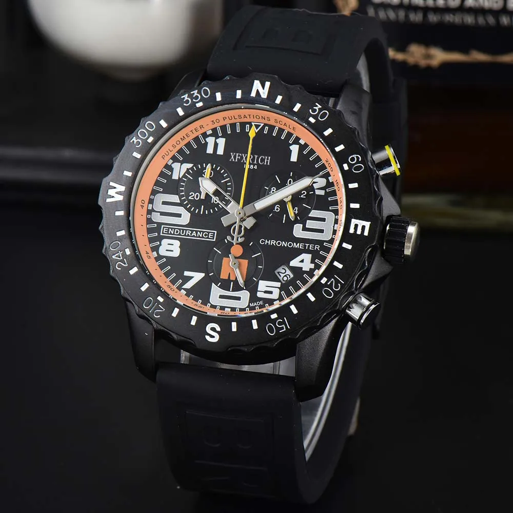 Top New Original Brand Watches For Mens Luxury Endurance Sport Automatic Date Wristwatch Business Quartz Chronograph AAA+ Clocks
Top New Original Brand Watches For Mens Luxury Endurance Sport Automatic Date Wristwatch Business Quartz Chronograph AAA+ Clocks