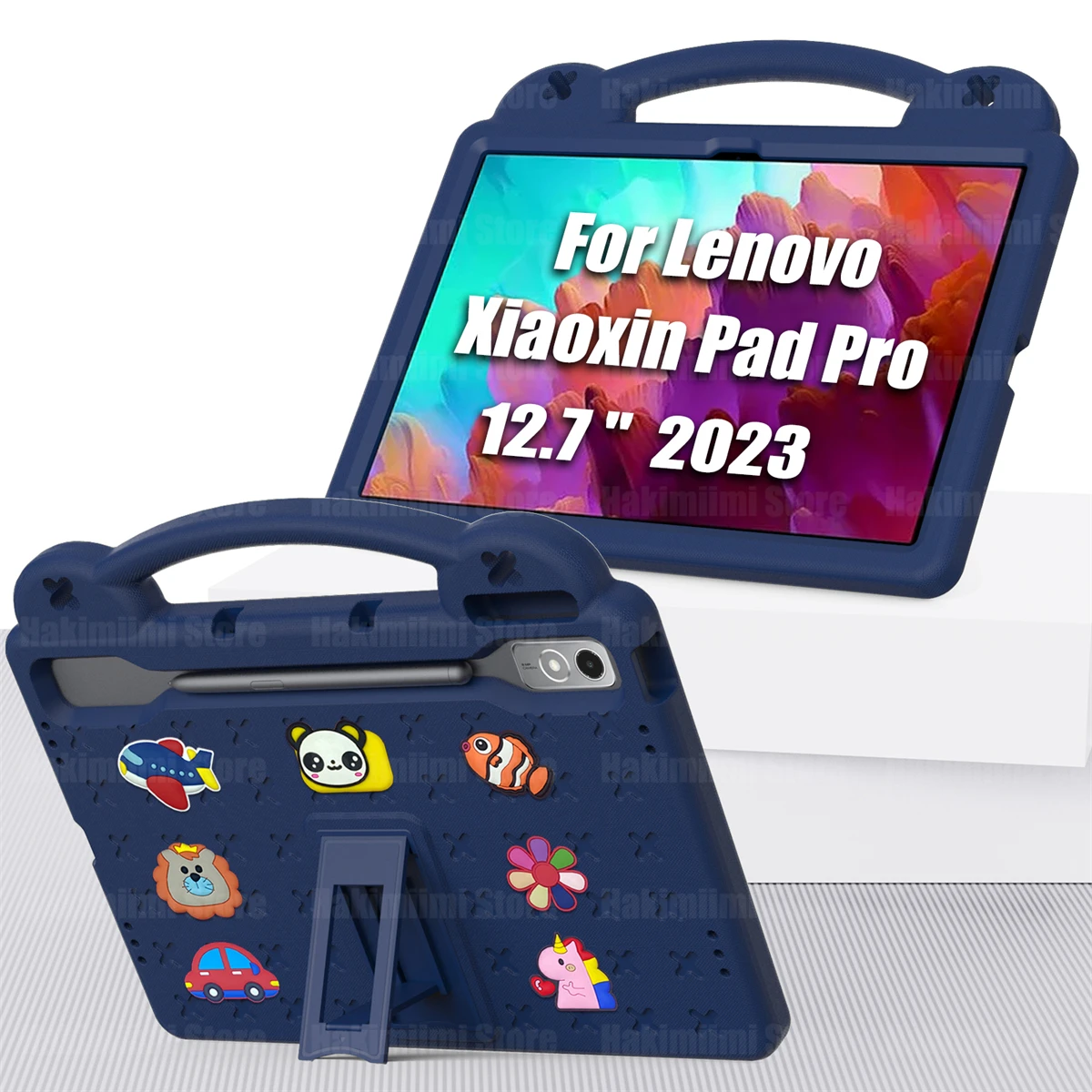 Case for Lenovo Xiaoxin Pad Pro (12.7 Inch) 2023 Handheld Shockproof Drop-proof Bring Support with Pen Holder EVA Kids Cover
Case for Lenovo Xiaoxin Pad Pro (12.7 Inch) 2023 Handheld Shockproof Drop-proof Bring Support with Pen Holder EVA Kids Cover