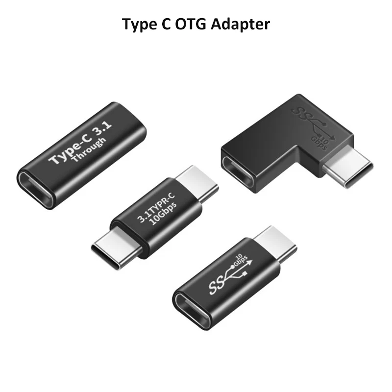 

USB3.0 3.1 Male Female Adapters Data Cable Connector USB to Type C OTG Adapter with Fast Charging USB C Converter for Laptop