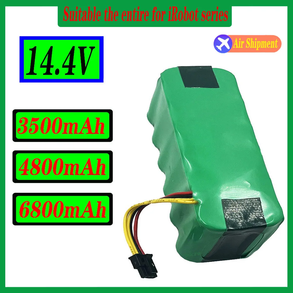 

3500mAH 14.4V Ni-MH Rechargeable Battery for Kitfort KT504 Haier T322 T321 T320 T325 Dibea X500 X900 robotic Vacuum Cleaner