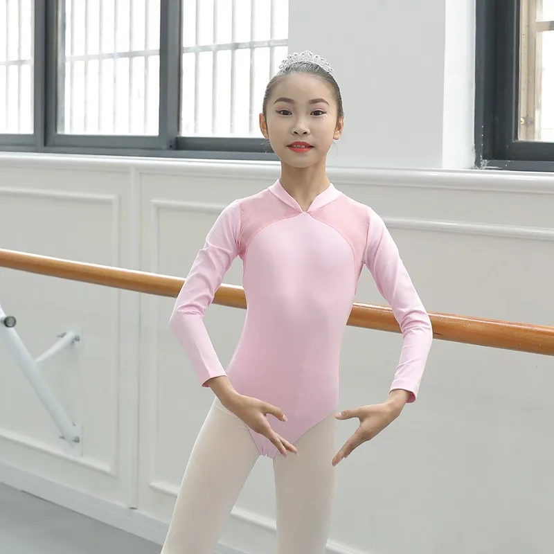 Wholesale High Quality Kids Girls Ballet Dance Wear Cotton Spandex Mock Neck Pink Black Blue Long Sleeve Leotards
Wholesale High Quality Kids Girls Ballet Dance Wear Cotton Spandex Mock Neck Pink Black Blue Long Sleeve Leotards