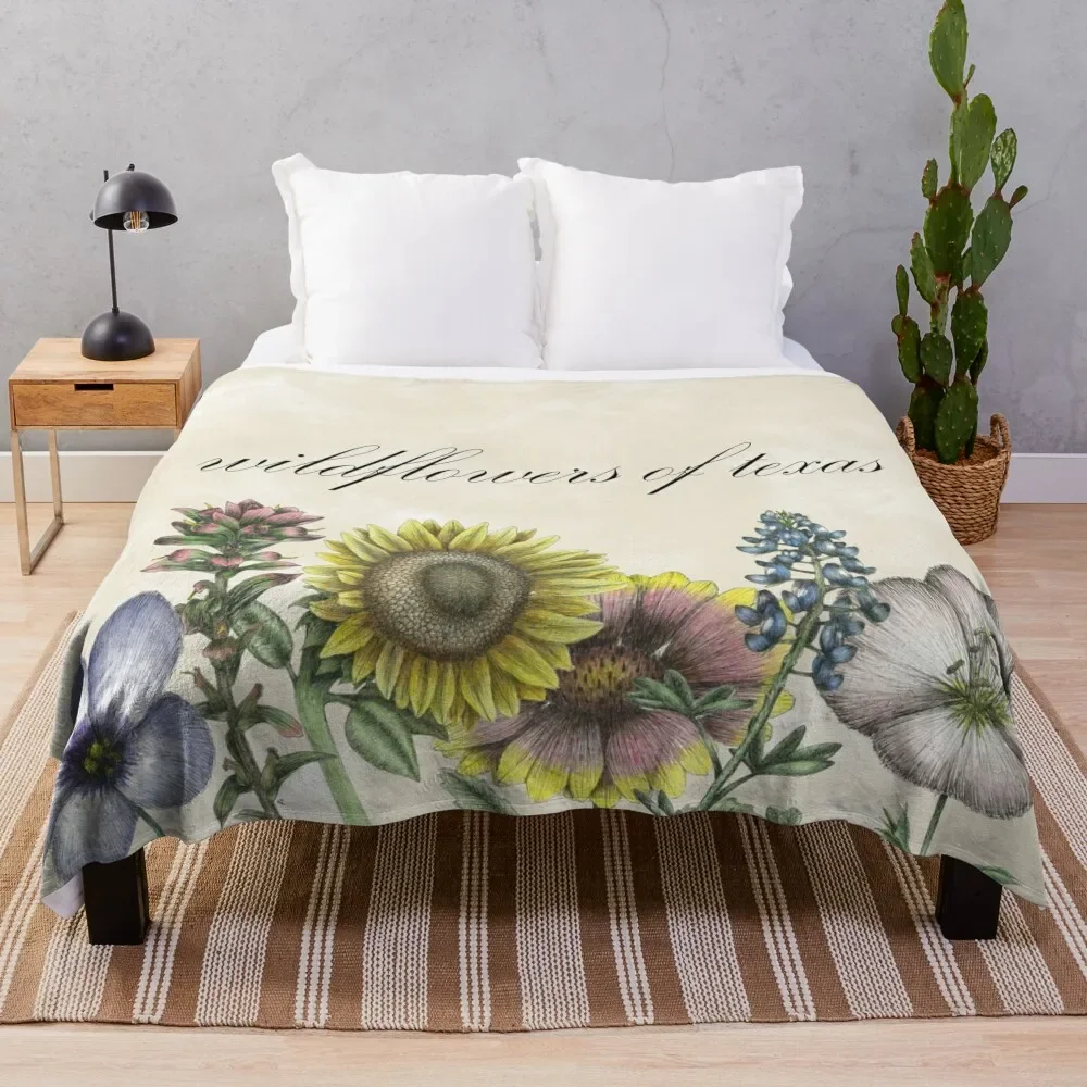 Wildflowers of Texas Throw Blanket Personalized Gift Summer Blanket Thin Blankets
Wildflowers of Texas Throw Blanket Personalized Gift Summer Blanket Thin Blankets