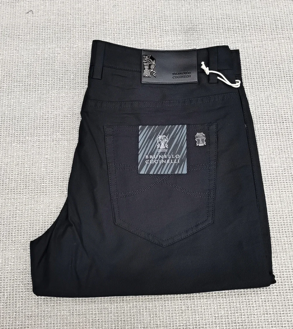 BILLIONAIRE SIJITONGDA Pants Cotton Thin men 2024 Spring Summer New embroidery Long comfort elasticity Straight big size 29-40
BILLIONAIRE SIJITONGDA Pants Cotton Thin men 2024 Spring Summer New embroidery Long comfort elasticity Straight big size 29-40