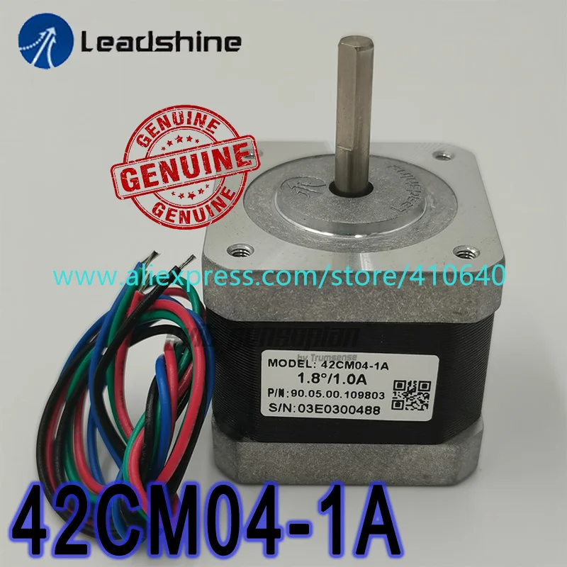 

Genuine Leadshine 42CM04-1A NEMA 17 Step Motor 1 A Current 0.4 N.m Torque 39 mm Motor Length 1.8 Degree for 3D Printer