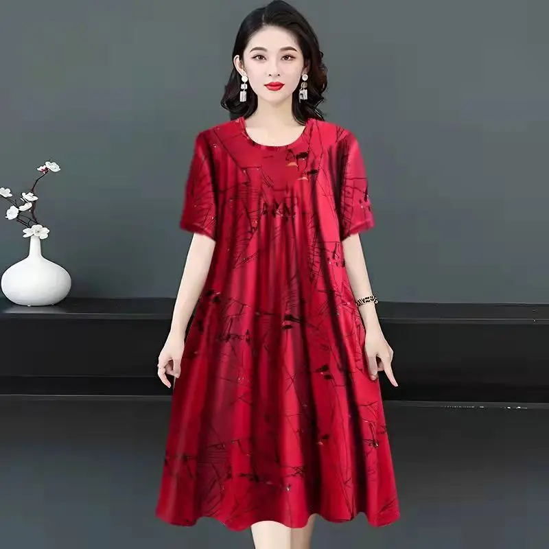 Vintage Dress for Women Streetwear Summer Women Clothing Y2k Clothes Fashion Casual Elegant Loose Comfortable Vestido De Festa
Vintage Dress for Women Streetwear Summer Women Clothing Y2k Clothes Fashion Casual Elegant Loose Comfortable Vestido De Festa