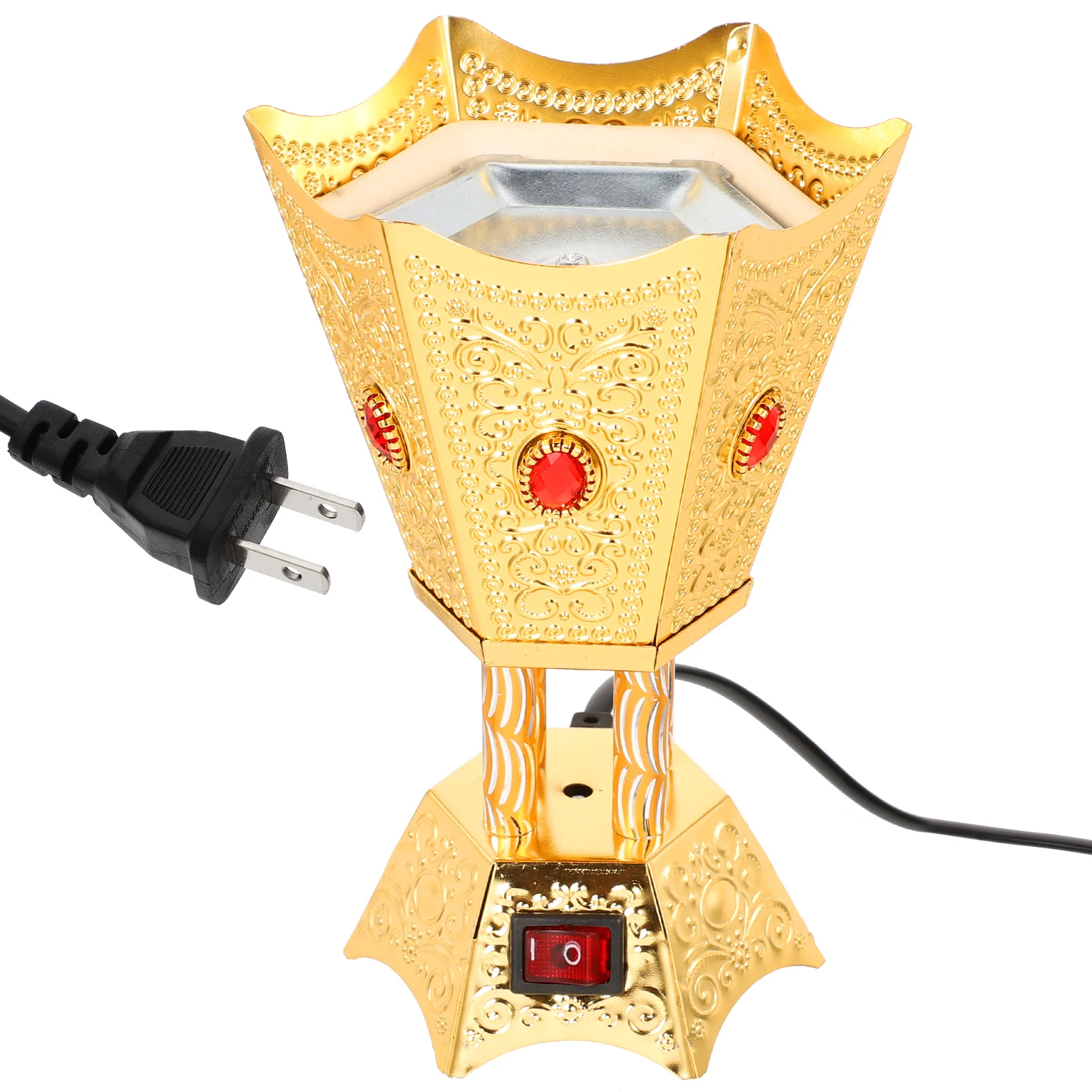 Eid Mubarak Incense Burner Holder Electric Middle East Style Vintage Arab Ramadan Mubarak Incense Holders Decorative Incense
Eid Mubarak Incense Burner Holder Electric Middle East Style Vintage Arab Ramadan Mubarak Incense Holders Decorative Incense