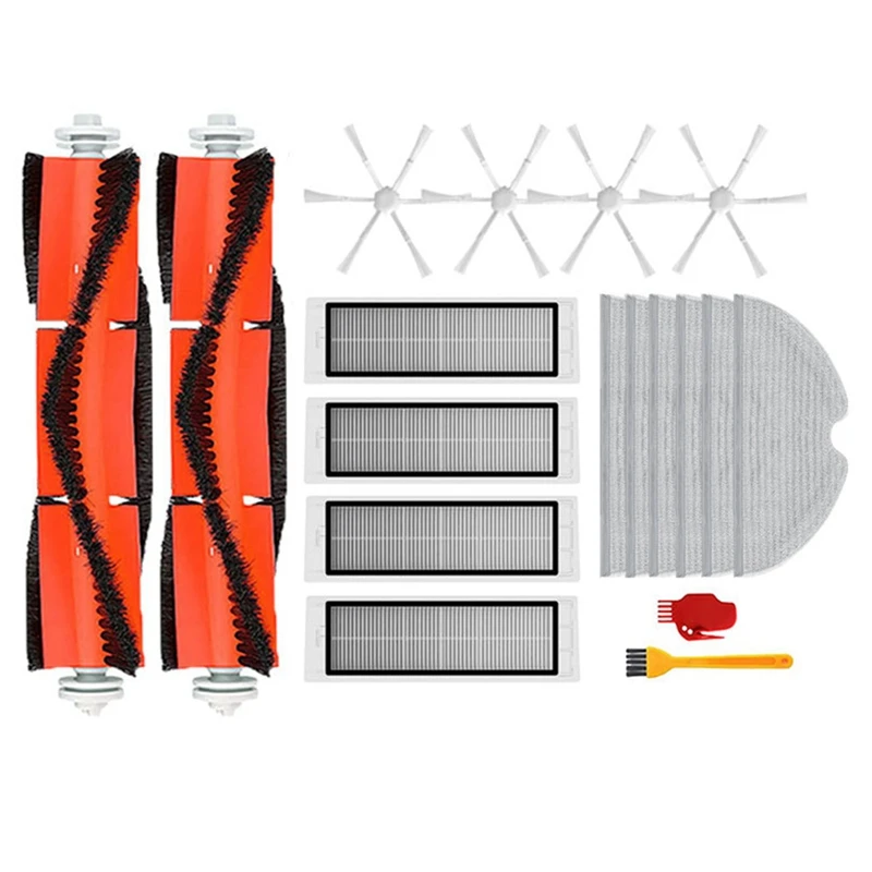 Швабра для робота-пылесоса Xiaomi Dreame D9 2 STYTJ03ZHM, фильтр, насадка на швабру, основная боковая щетка, запасные части