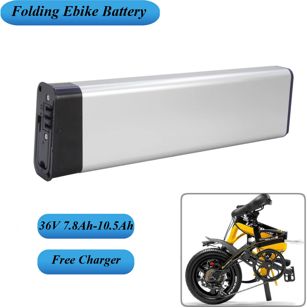 

Folding Electric Bike Battery Removable 36V 7.8Ah 8.7Ah 9.6Ah 10Ah 10.5Ah Foldable Ebike Lithium Battery Lankeleisi A6 250W 350W