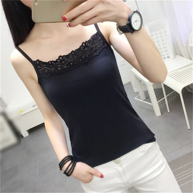 Camisole for Women Fashion for Tank Tops Summer Lace Cami Crop Tops Solid Basic Sling Sleeveless T-shirt N7YF
Camisole for Women Fashion for Tank Tops Summer Lace Cami Crop Tops Solid Basic Sling Sleeveless T-shirt N7YF