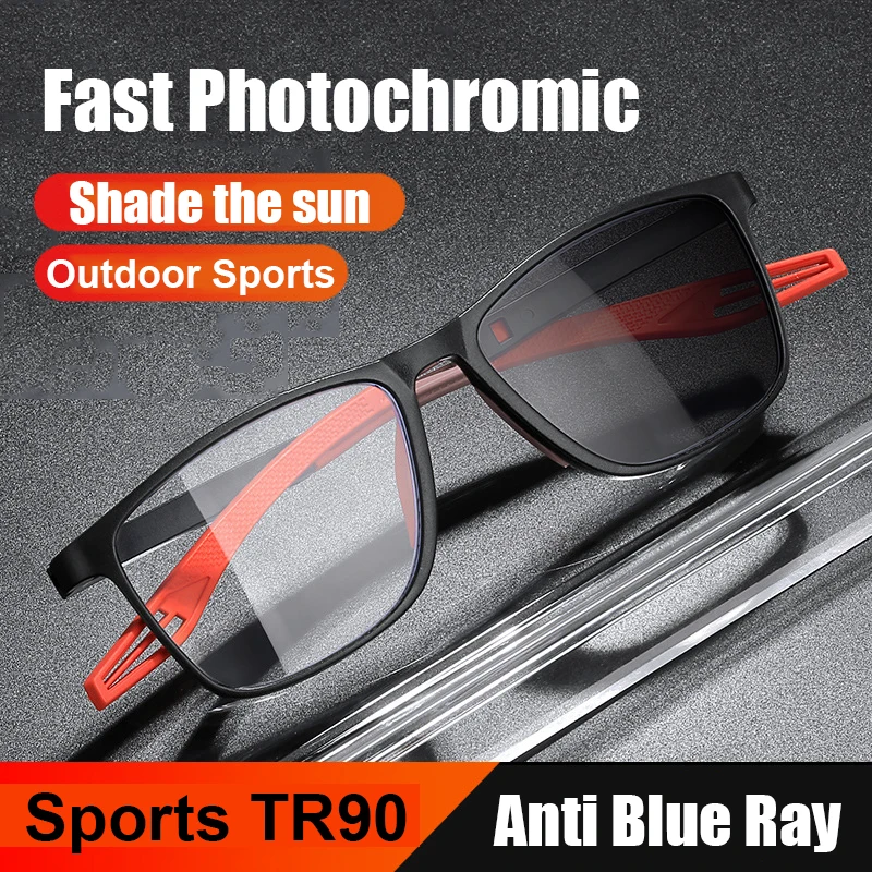 Fashion TR90 Photochromic Reading Glasses Men Women Ultra-light Anti-Blue Ray Anti-fatigue Full frame Business Eyewear 0 To +600
Fashion TR90 Photochromic Reading Glasses Men Women Ultra-light Anti-Blue Ray Anti-fatigue Full frame Business Eyewear 0 To +600