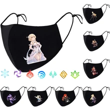 Adult Genshin Impact Game Cosplay Reusable Washable Pm2.5 Protection Adjustable Unisex Black Masks Adjustable Earloop Bandage
Adult Genshin Impact Game Cosplay Reusable Washable Pm2.5 Protection Adjustable Unisex Black Masks Adjustable Earloop Bandage