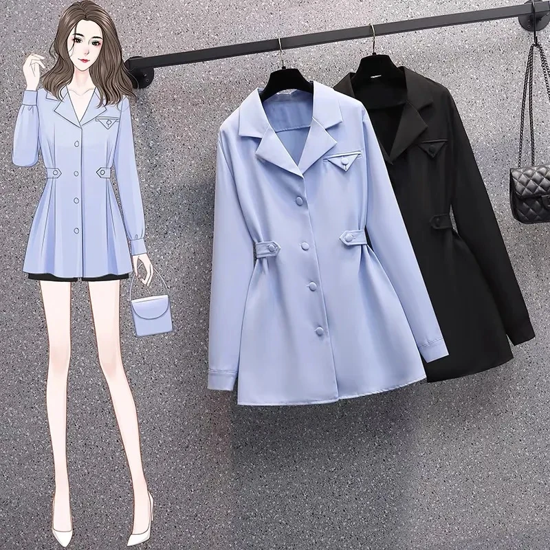 Sense Design Shirt Womens 2022 Spring New Fashion Waist All-match Blouse Women Plus Size Loose Single-breasted Suit Shirt
Sense Design Shirt Womens 2022 Spring New Fashion Waist All-match Blouse Women Plus Size Loose Single-breasted Suit Shirt
