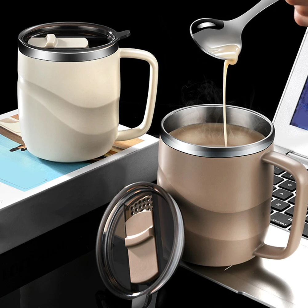 400ml Vacuum Mug With Lid And Handle Double Wall Stainless Steel Mug With Handle And Lid Portable Travel
400ml Vacuum Mug With Lid And Handle Double Wall Stainless Steel Mug With Handle And Lid Portable Travel