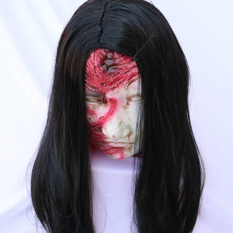 Halloween Horror Decoration Latex Female Dead Head Bloody Rotton Face Long Hair Zombie Head Haunted House Bar Party Ornaments
Halloween Horror Decoration Latex Female Dead Head Bloody Rotton Face Long Hair Zombie Head Haunted House Bar Party Ornaments