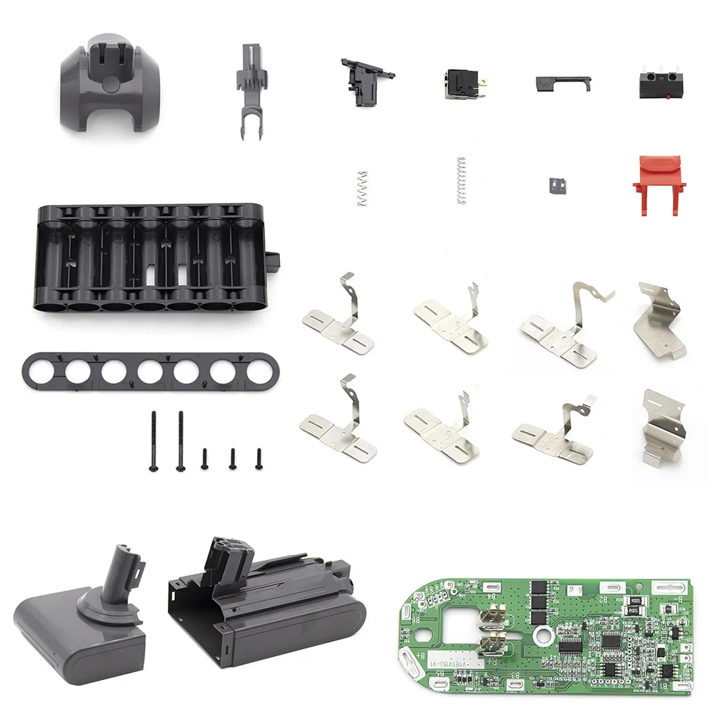 Battery Shell 21.6V Rechargeable Battery Plastic Case For V11 Vacuum Cleaner Replacement Power Tool Accessories
Battery Shell 21.6V Rechargeable Battery Plastic Case For V11 Vacuum Cleaner Replacement Power Tool Accessories