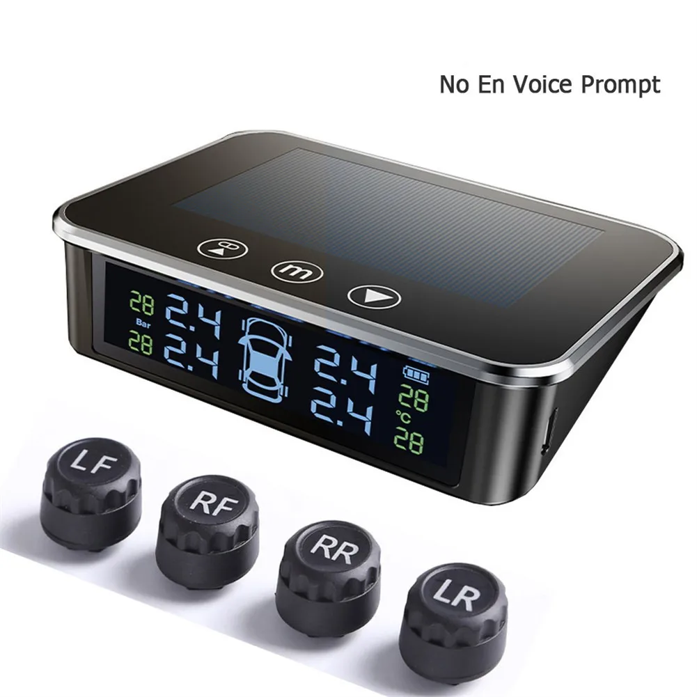 Wireless Car Tire Pressure Monitoring System Solar TPMS Device With 4 Sensors Tire Pressure Monitoring System Auto Accessories
Wireless Car Tire Pressure Monitoring System Solar TPMS Device With 4 Sensors Tire Pressure Monitoring System Auto Accessories