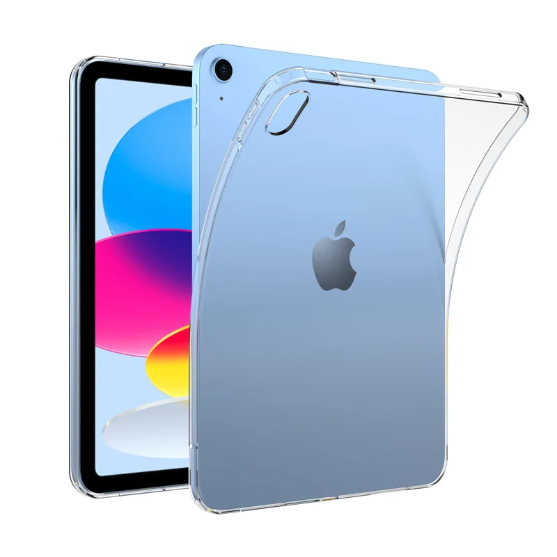 

For iPad Air 11 inches 2024 Case Ultra Thin Transparent Protective Case for iPad Pro 11" 2024 Soft Silicone Cover Funda