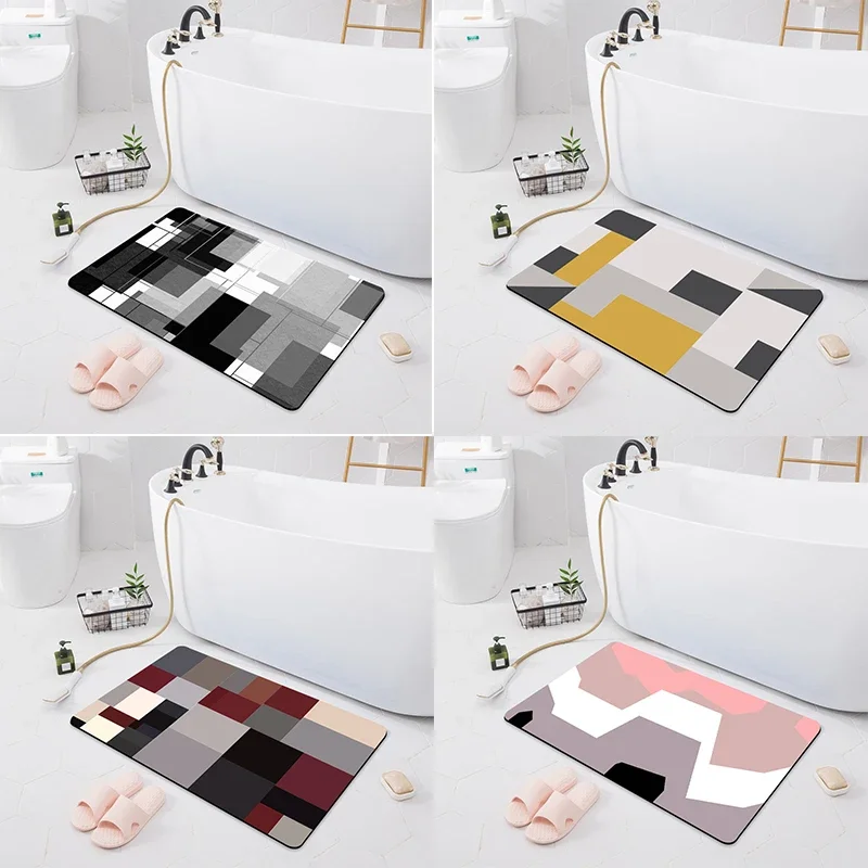 Absorbent Non-slip Mat Door Bathroom Toilet Floor Shower Room Bathtub Rug Modern Kitchen Can Be Customized
Absorbent Non-slip Mat Door Bathroom Toilet Floor Shower Room Bathtub Rug Modern Kitchen Can Be Customized
