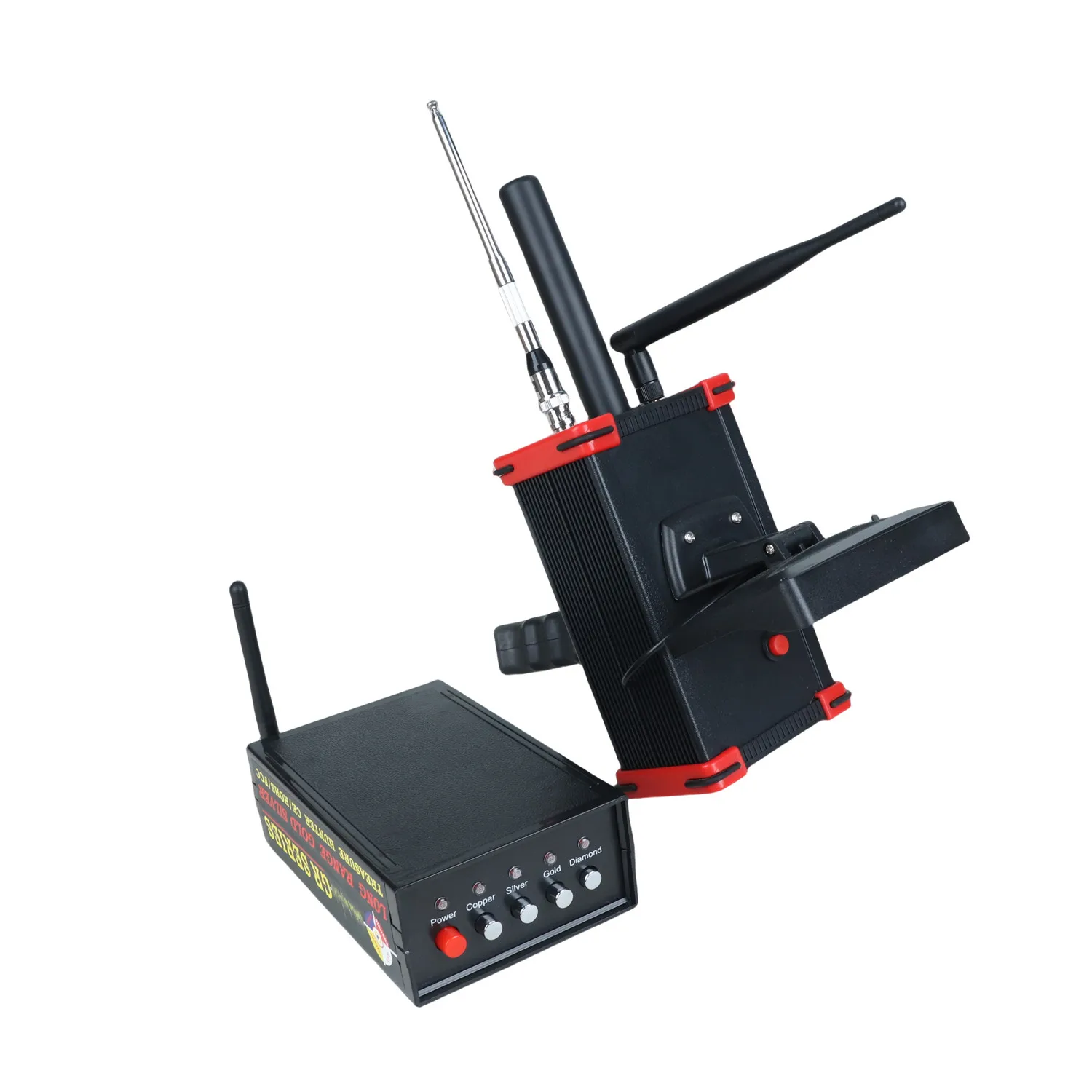 New GR-3000 Long Range Black Eagle Gold And Diamond Treasure Finder Metal Detector Gold Detector AKS 3D Metal Detector Machinery 
New GR-3000 Long Range Black Eagle Gold And Diamond Treasure Finder Metal Detector Gold Detector AKS 3D Metal Detector Machinery