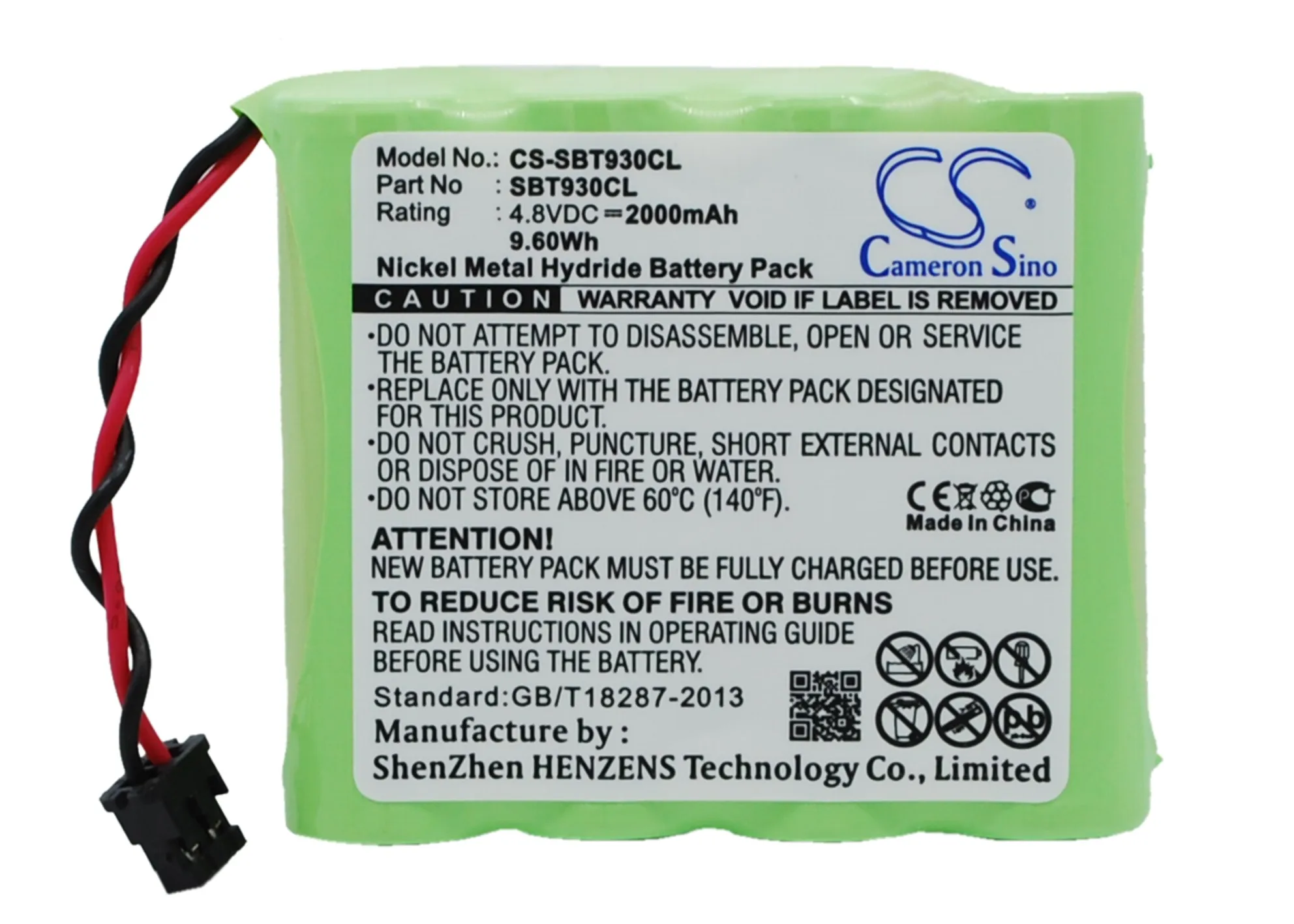 Battery for Sony SPP-E80 SSP-100 SSP-200 SPP-300 SSP-300 SPP-S10 Sport Cordless phone Battery,Landline battery 4.80V
Battery for Sony SPP-E80 SSP-100 SSP-200 SPP-300 SSP-300 SPP-S10 Sport Cordless phone Battery,Landline battery 4.80V