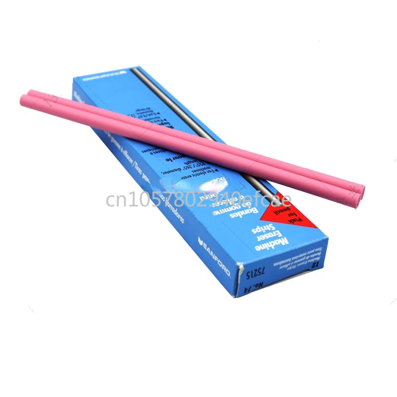 

New SANFORD Machine Eraser Strips NO.74(75215) Pink for ink testing , EF74-75215 pencil special for abrasion testing Y313