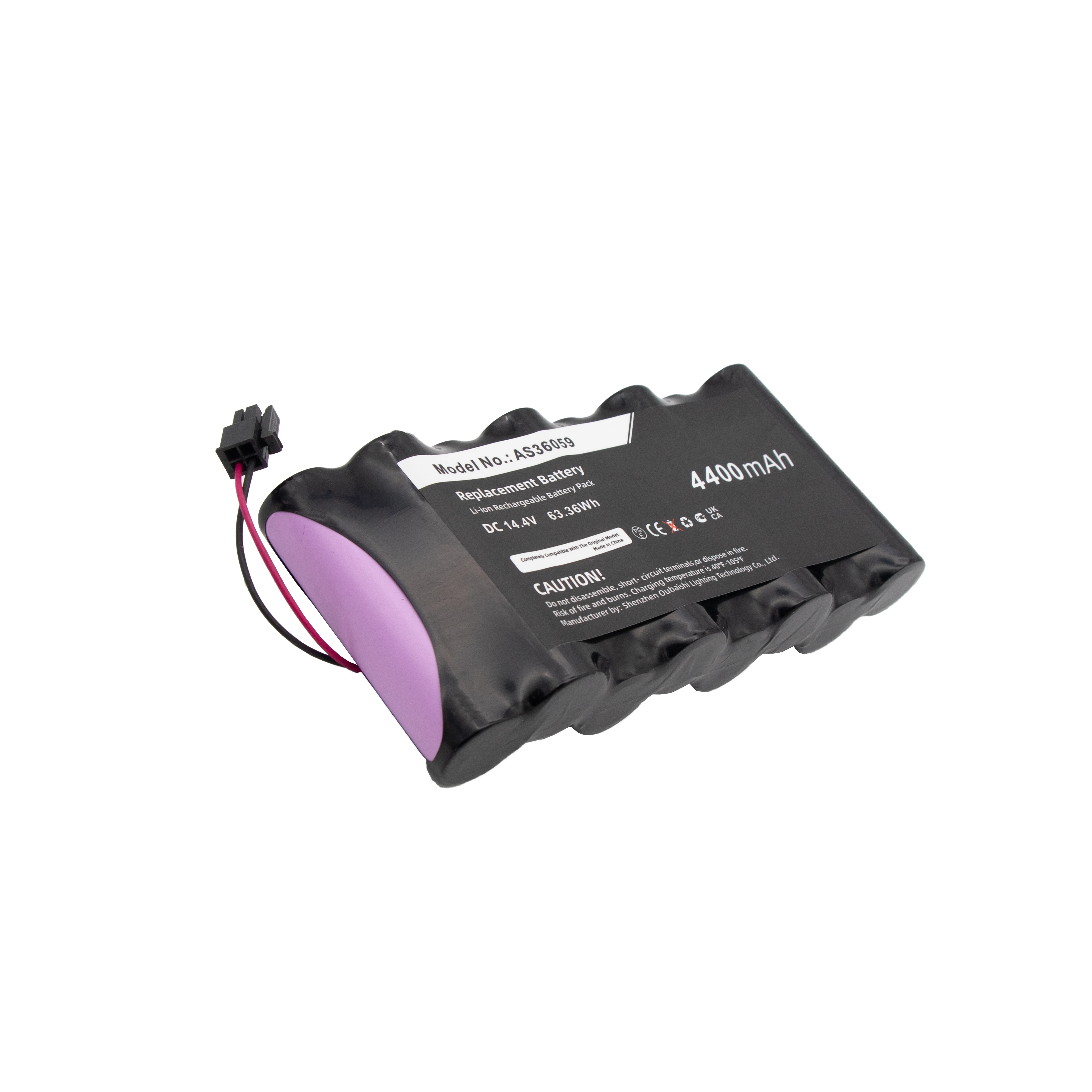 Сменная батарея для систем Critikon Dinamap Plus 8710, Dinamap Plus 8720, Dinamap Plus 8725 EPP-100C 14,4 В/4400 мАч
Сменная батарея для систем Critikon Dinamap Plus 8710, Dinamap Plus 8720, Dinamap Plus 8725 EPP-100C 14,4 В/4400 мАч