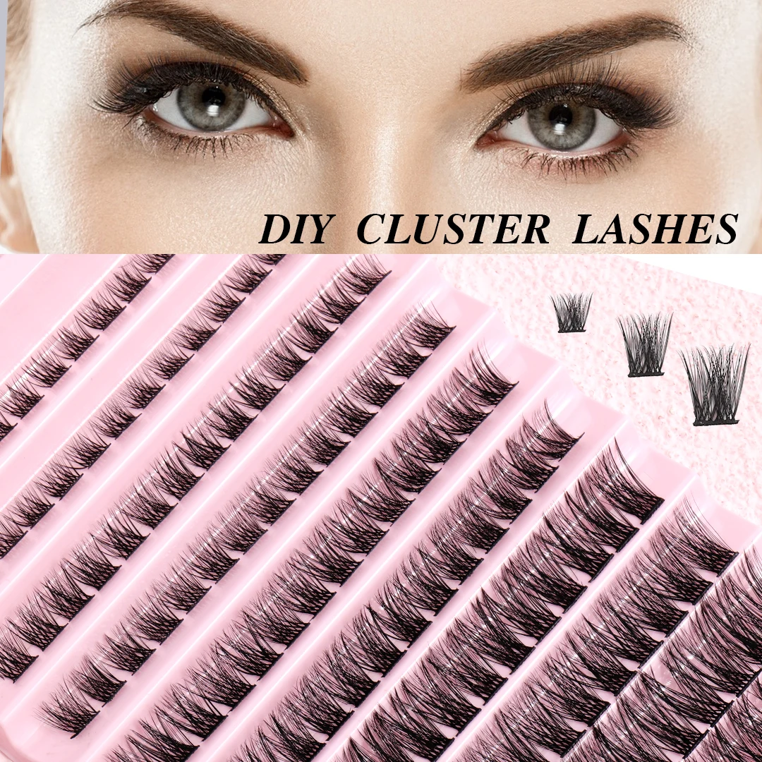 Cluster Lashes DIY Eyelash Extension 140pcs C Curl Individual Lashes Mixed Tray Faux Mink Lash Clusters Elashes Segmented Lashes
Cluster Lashes DIY Eyelash Extension 140pcs C Curl Individual Lashes Mixed Tray Faux Mink Lash Clusters Elashes Segmented Lashes