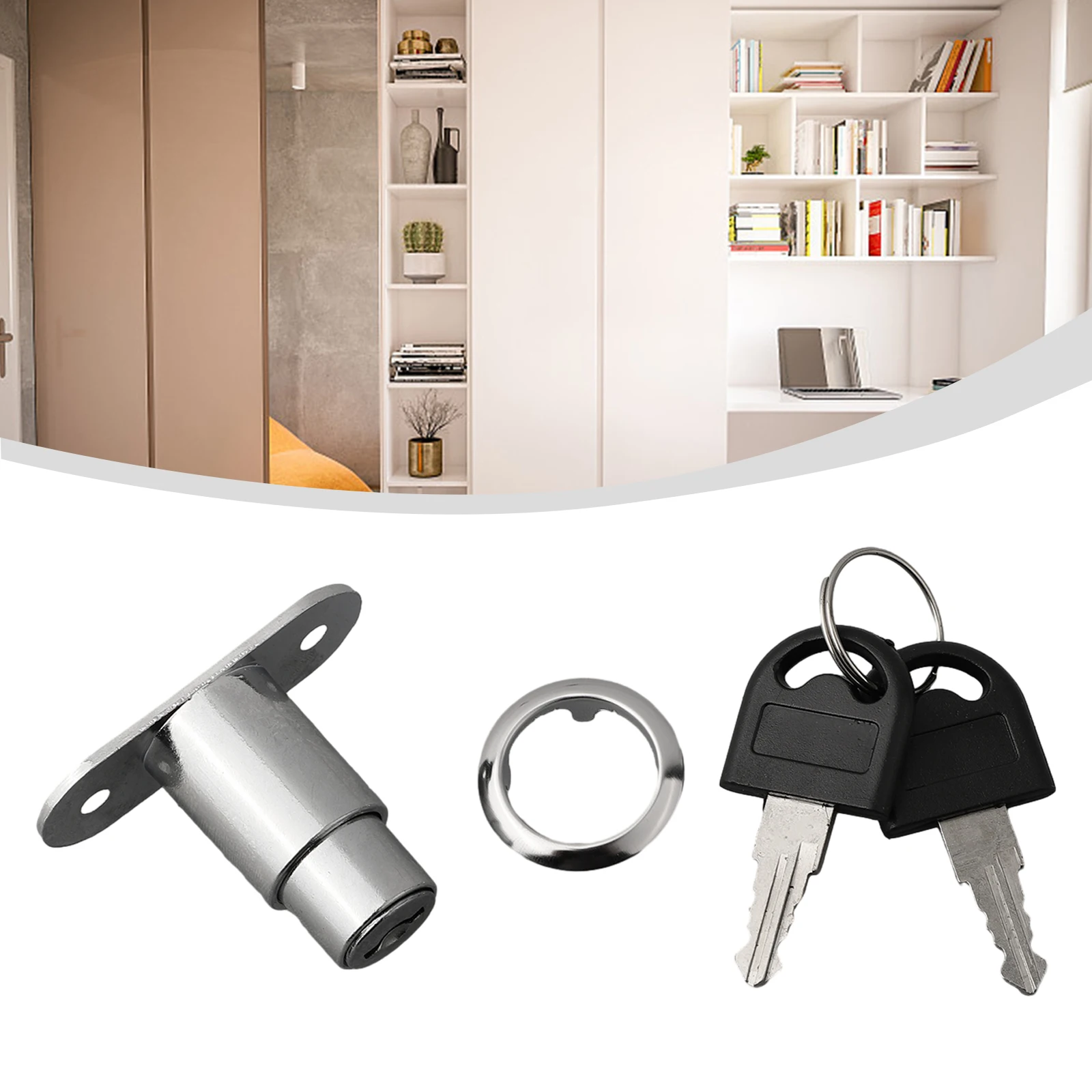 Brand New Door Latch Home Kitchen Lock Buckle Press Lock Replacemnent Durable Furniture Security Stainless Steel
Brand New Door Latch Home Kitchen Lock Buckle Press Lock Replacemnent Durable Furniture Security Stainless Steel