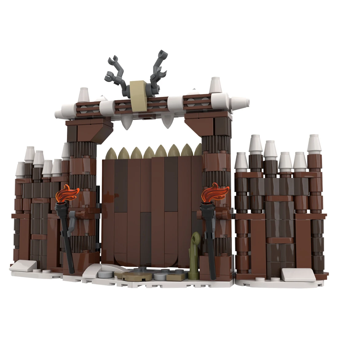 Authorized MOC-103656 Medieval Winter Viking Village Gate Building Blocks MOC Set (220PCS)
Authorized MOC-103656 Medieval Winter Viking Village Gate Building Blocks MOC Set (220PCS)