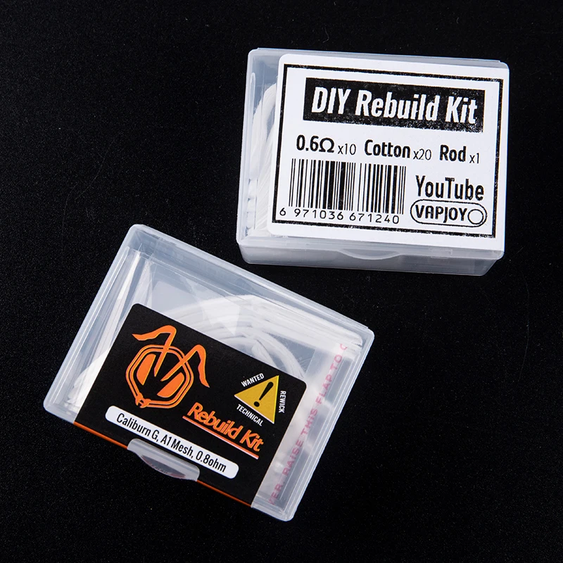Rebuild Kit For Caliburn G KOKO Prime 0.8ohm Coil Head Pod Kit Cartridge Vaporizer Accessories Caliburn G1.2ohm Mesh Rebuild Kit
Rebuild Kit For Caliburn G KOKO Prime 0.8ohm Coil Head Pod Kit Cartridge Vaporizer Accessories Caliburn G1.2ohm Mesh Rebuild Kit