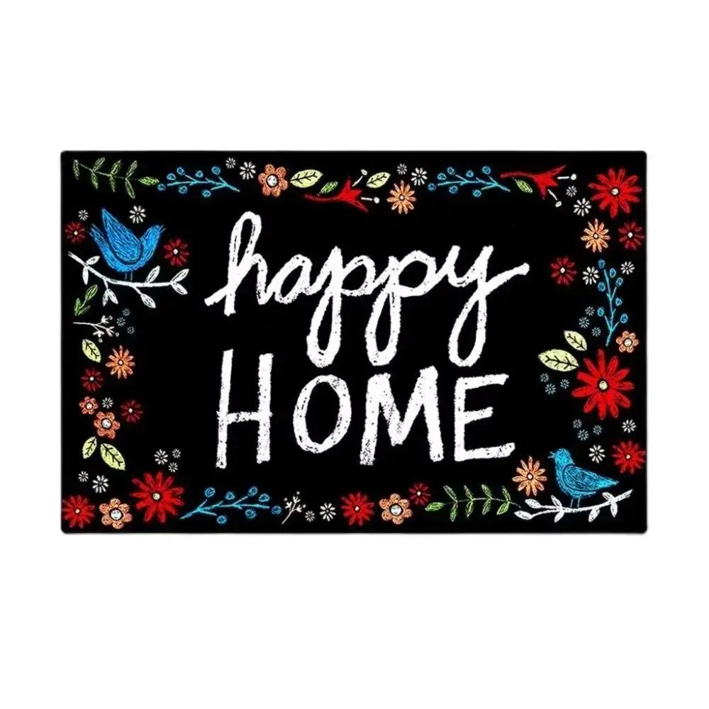 Happy Home Flora Doormat Outdoor Non-Slip Rubber Floor Mat Housewarming Holiday Decor Rug Home Door Mat 30x18 Inch
Happy Home Flora Doormat Outdoor Non-Slip Rubber Floor Mat Housewarming Holiday Decor Rug Home Door Mat 30x18 Inch